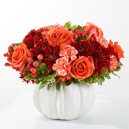Autumn Air Pumpkin Bouquet – FARFANS FLOWERS & DECORATIONS LLC, Frederick MD