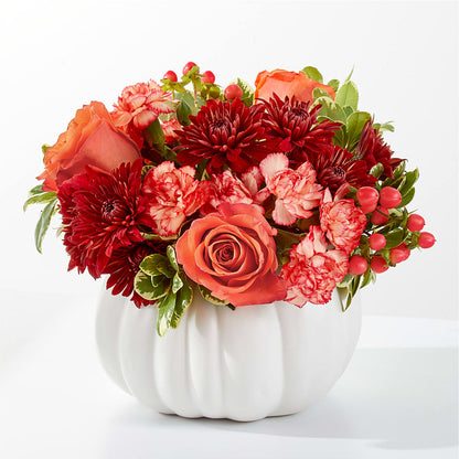 Autumn Air Pumpkin Bouquet – FARFANS FLOWERS & DECORATIONS LLC, Frederick MD