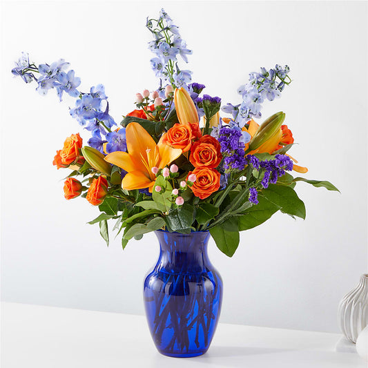 Radiant Citrus Bouquet – FARFANS FLOWERS & DECORATIONS LLC, Frederick MD