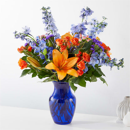Radiant Citrus Bouquet – FARFANS FLOWERS & DECORATIONS LLC, Frederick MD
