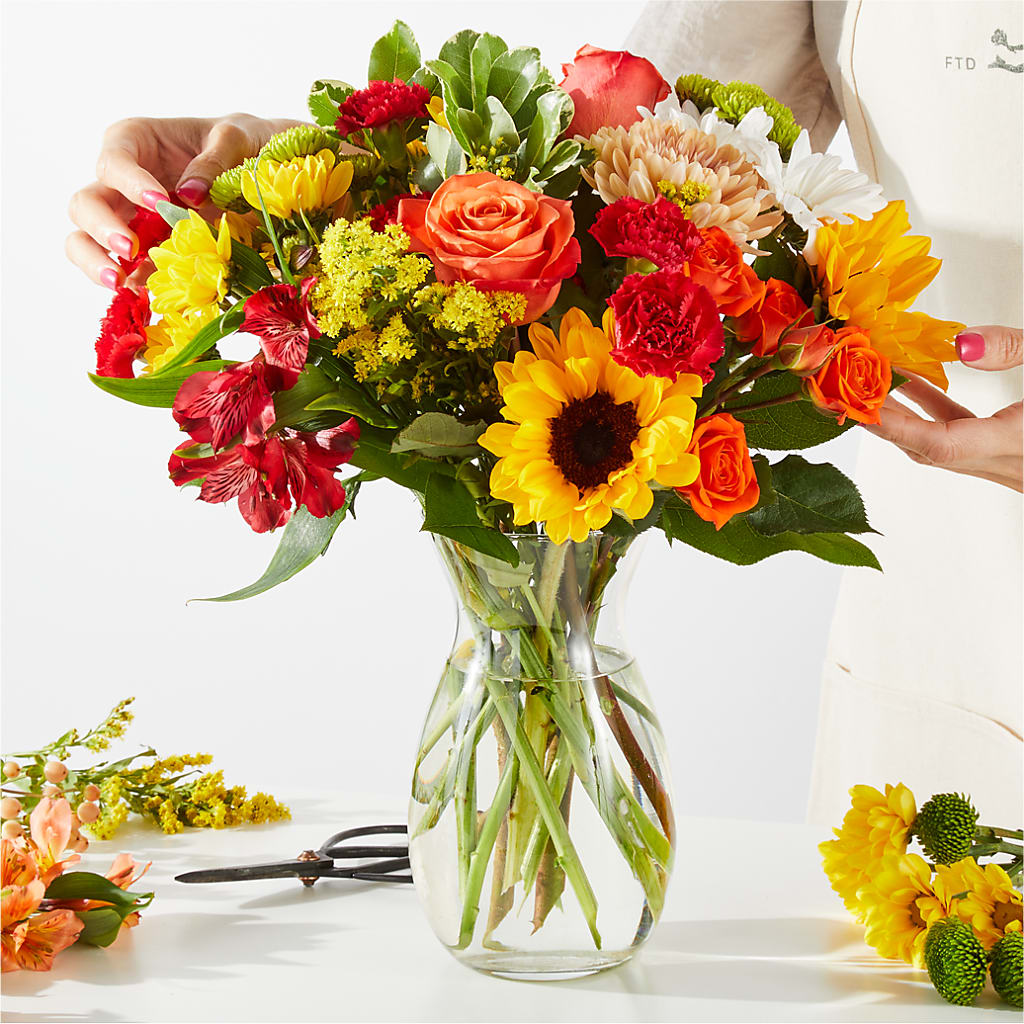 Fall Delight – A Florist Original – FARFANS FLOWERS & DECORATIONS LLC, Frederick MD