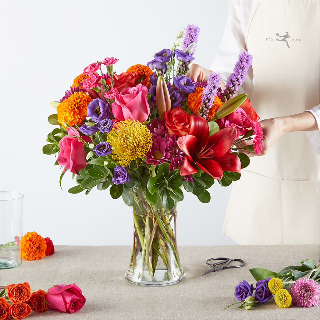 Feast of Color – A Florist Original – FARFANS FLOWERS & DECORATIONS LLC, Frederick MD