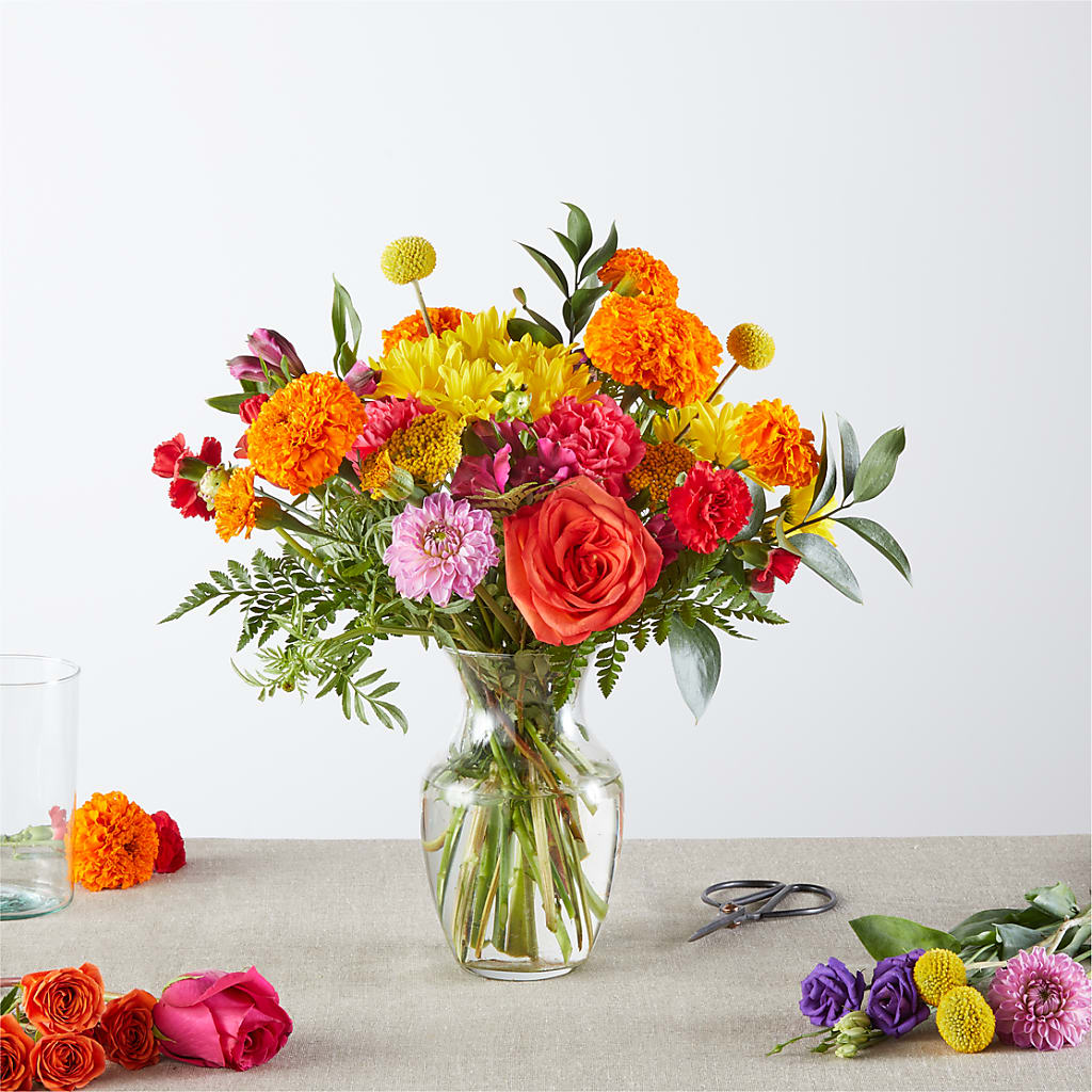 Feast of Color – A Florist Original – FARFANS FLOWERS & DECORATIONS LLC, Frederick MD