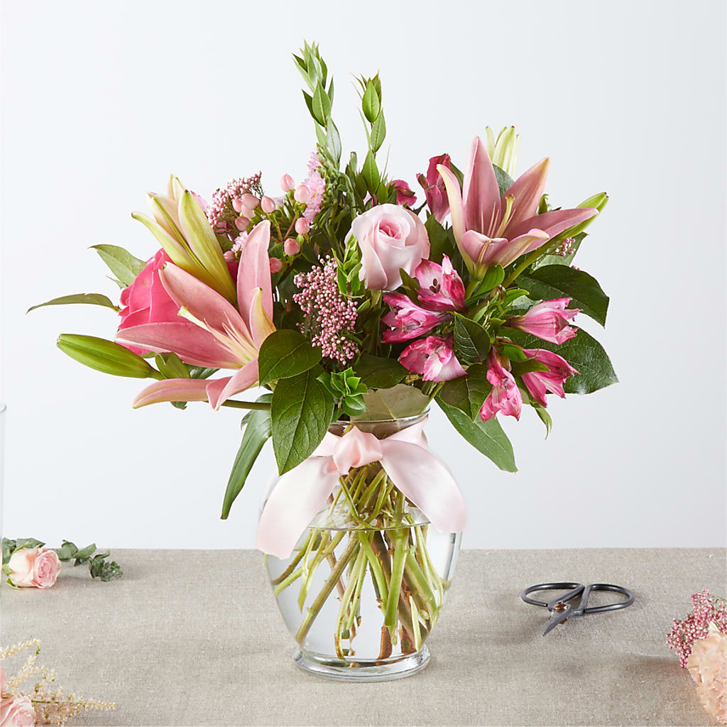 Pink Ribbon - A Florist Original – FARFANS FLOWERS & DECORATIONS LLC, Frederick MD
