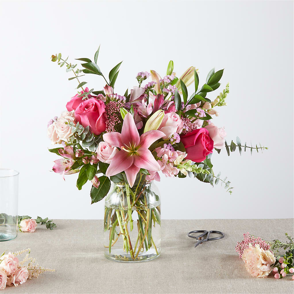 Pink Ribbon - A Florist Original – FARFANS FLOWERS & DECORATIONS LLC, Frederick MD