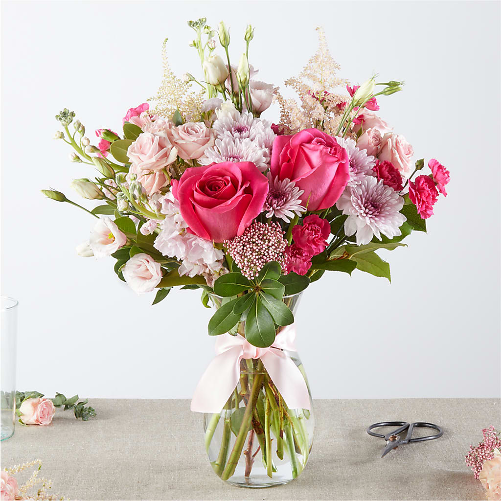 Pink Ribbon - A Florist Original – FARFANS FLOWERS & DECORATIONS LLC, Frederick MD