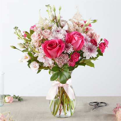 Pink Ribbon - A Florist Original – FARFANS FLOWERS & DECORATIONS LLC, Frederick MD
