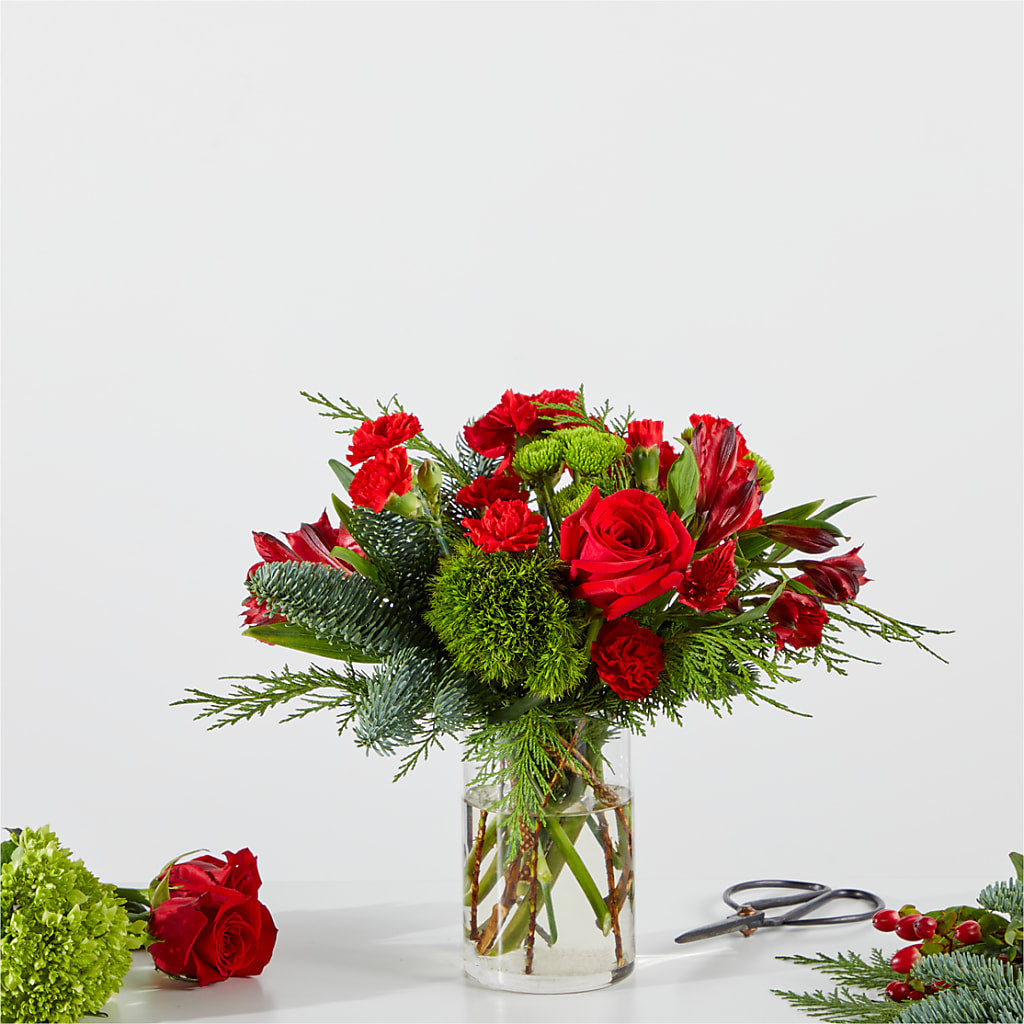 Merry Moment Bouquet – A Florist Original – FARFANS FLOWERS & DECORATIONS LLC, Frederick MD