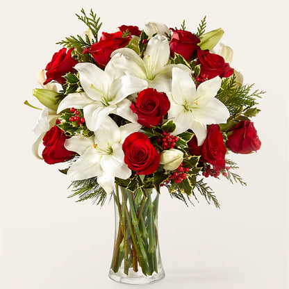Sparkling Snowflakes Bouquet – FARFANS FLOWERS & DECORATIONS LLC, Frederick MD