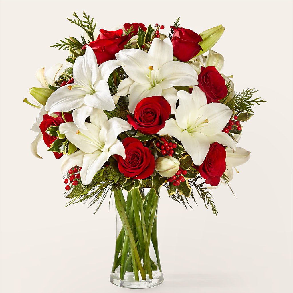 Sparkling Snowflakes Bouquet – FARFANS FLOWERS & DECORATIONS LLC, Frederick MD