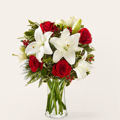 Sparkling Snowflakes Bouquet – FARFANS FLOWERS & DECORATIONS LLC, Frederick MD