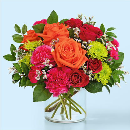 Colorful Carnival Bouquet – FARFANS FLOWERS & DECORATIONS LLC, Frederick MD
