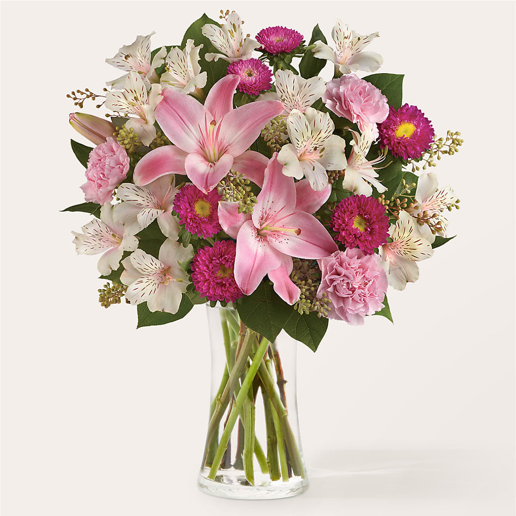 Feeling Fuchsia Bouquet – FARFANS FLOWERS & DECORATIONS LLC, Frederick MD