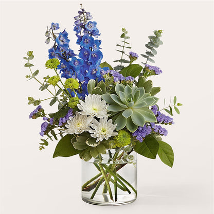 Cerulean Waves Bouquet – FARFANS FLOWERS & DECORATIONS LLC, Frederick MD