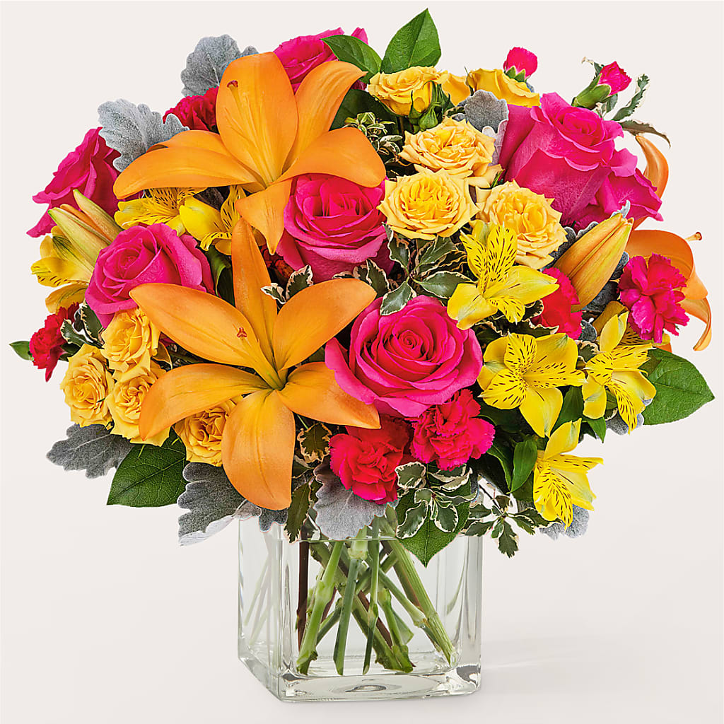 To the Tropics Bouquet – FARFANS FLOWERS & DECORATIONS LLC, Frederick MD