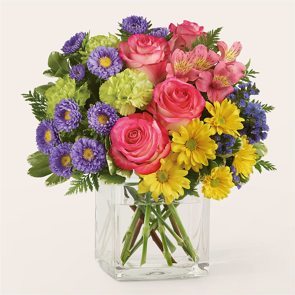 Candy Jar Bouquet – FARFANS FLOWERS & DECORATIONS LLC, Frederick MD