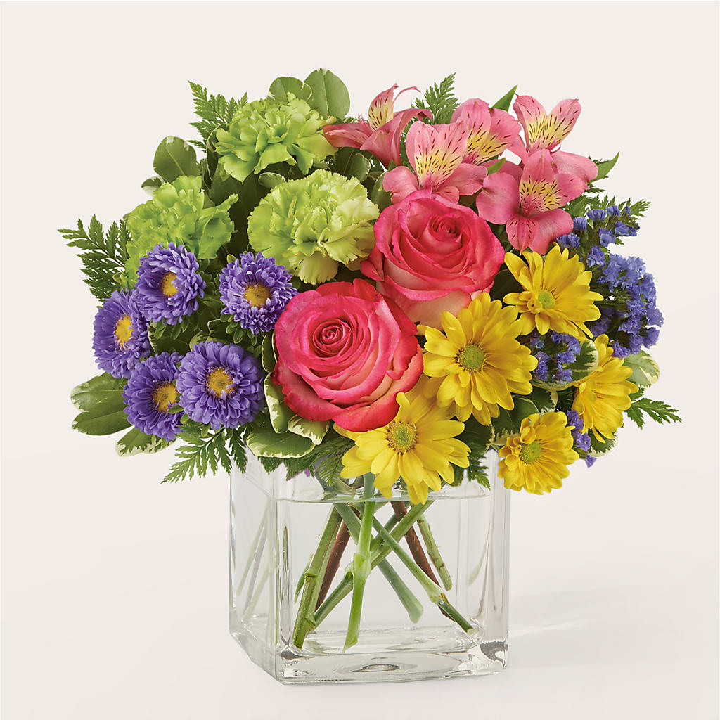 Candy Jar Bouquet – FARFANS FLOWERS & DECORATIONS LLC, Frederick MD