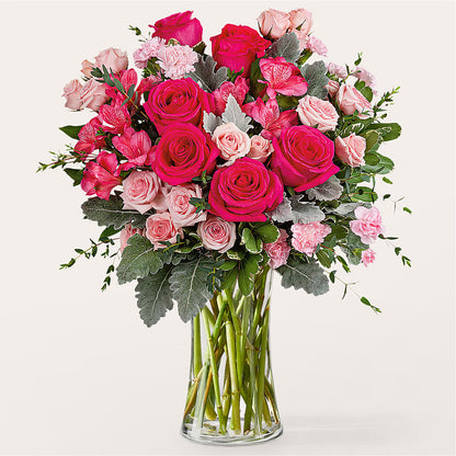 Tickled Pink Bouquet – FARFANS FLOWERS & DECORATIONS LLC, Frederick MD