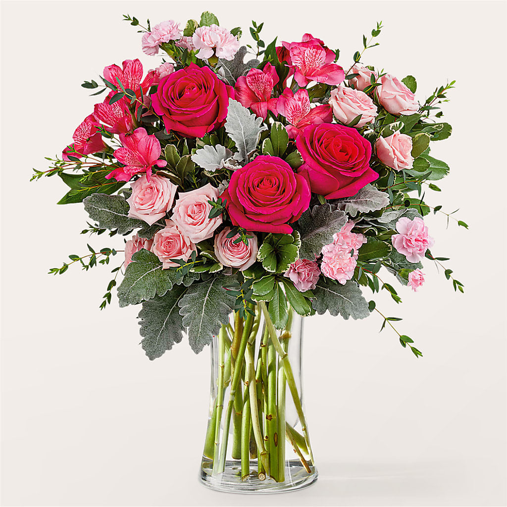 Tickled Pink Bouquet – FARFANS FLOWERS & DECORATIONS LLC, Frederick MD