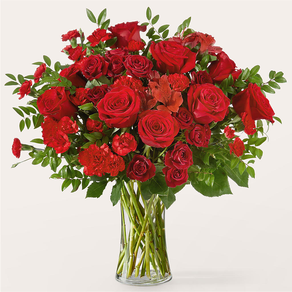 Brilliant Ruby Bouquet – FARFANS FLOWERS & DECORATIONS LLC, Frederick MD
