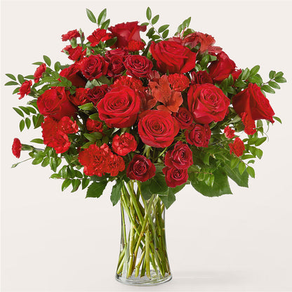 Brilliant Ruby Bouquet – FARFANS FLOWERS & DECORATIONS LLC, Frederick MD