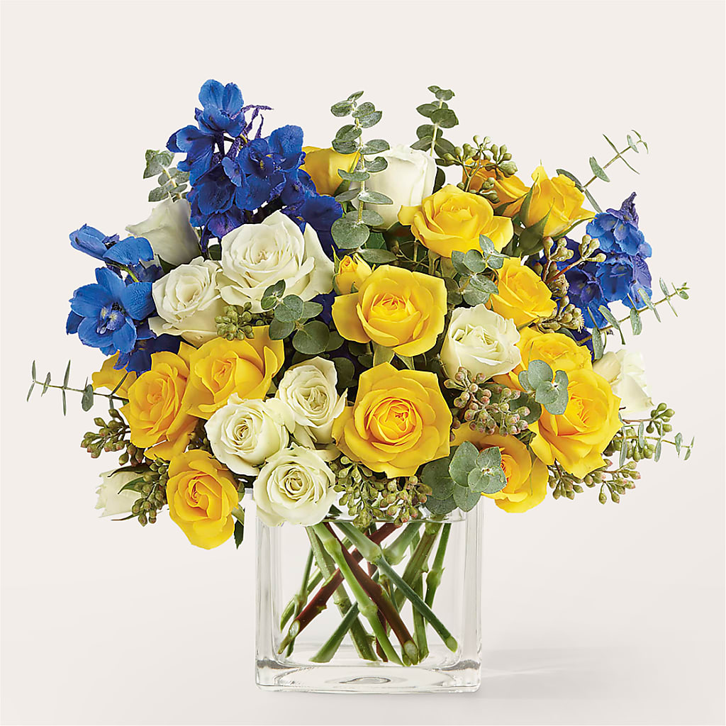 Sparkling Citrine Bouquet – FARFANS FLOWERS & DECORATIONS LLC, Frederick MD