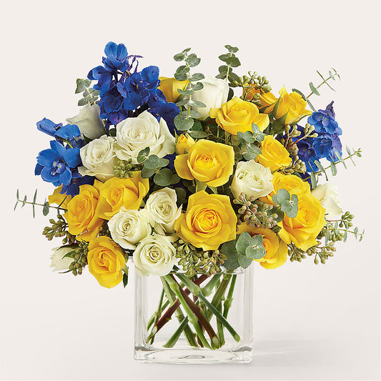 Sparkling Citrine Bouquet – FARFANS FLOWERS & DECORATIONS LLC, Frederick MD
