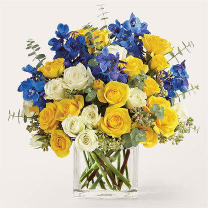 Sparkling Citrine Bouquet – FARFANS FLOWERS & DECORATIONS LLC, Frederick MD