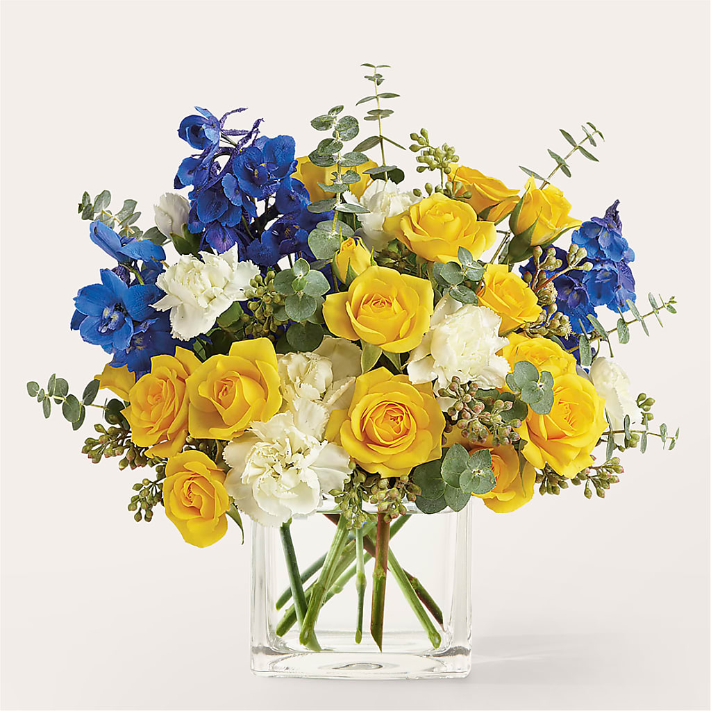 Sparkling Citrine Bouquet – FARFANS FLOWERS & DECORATIONS LLC, Frederick MD
