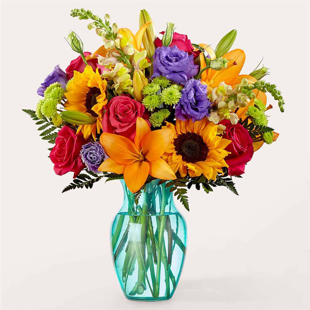 Double Rainbow Bouquet – FARFANS FLOWERS & DECORATIONS LLC, Frederick MD