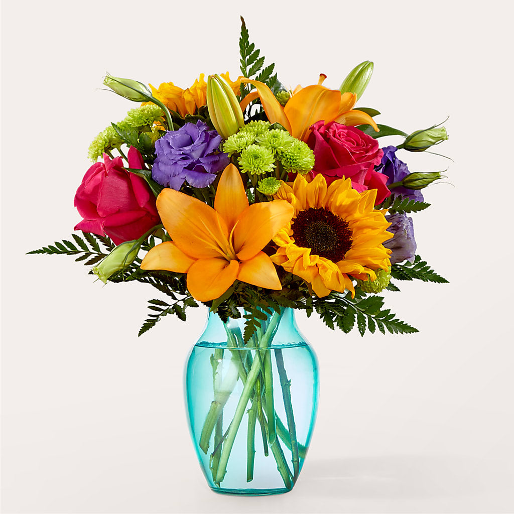 Double Rainbow Bouquet – FARFANS FLOWERS & DECORATIONS LLC, Frederick MD