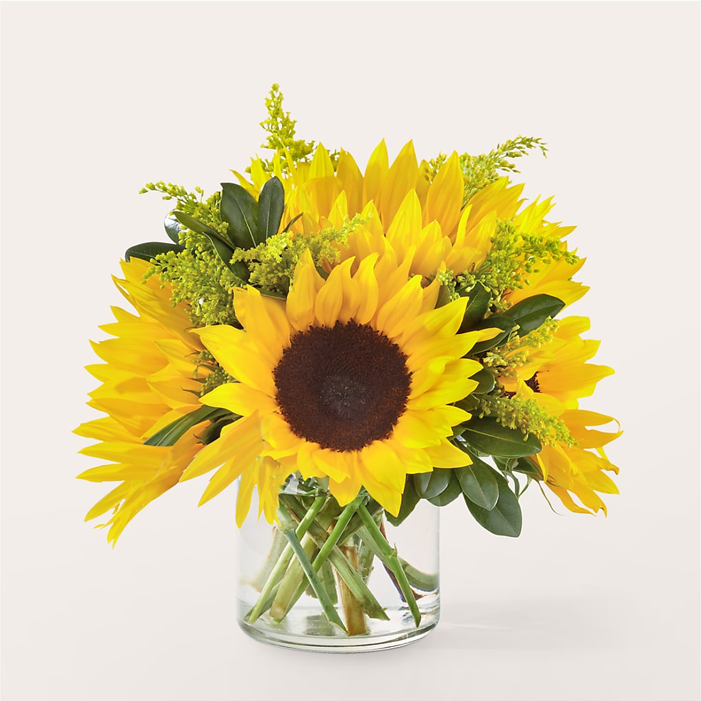 Beaming Sunflower Bouquet – FARFANS FLOWERS & DECORATIONS LLC, Frederick MD