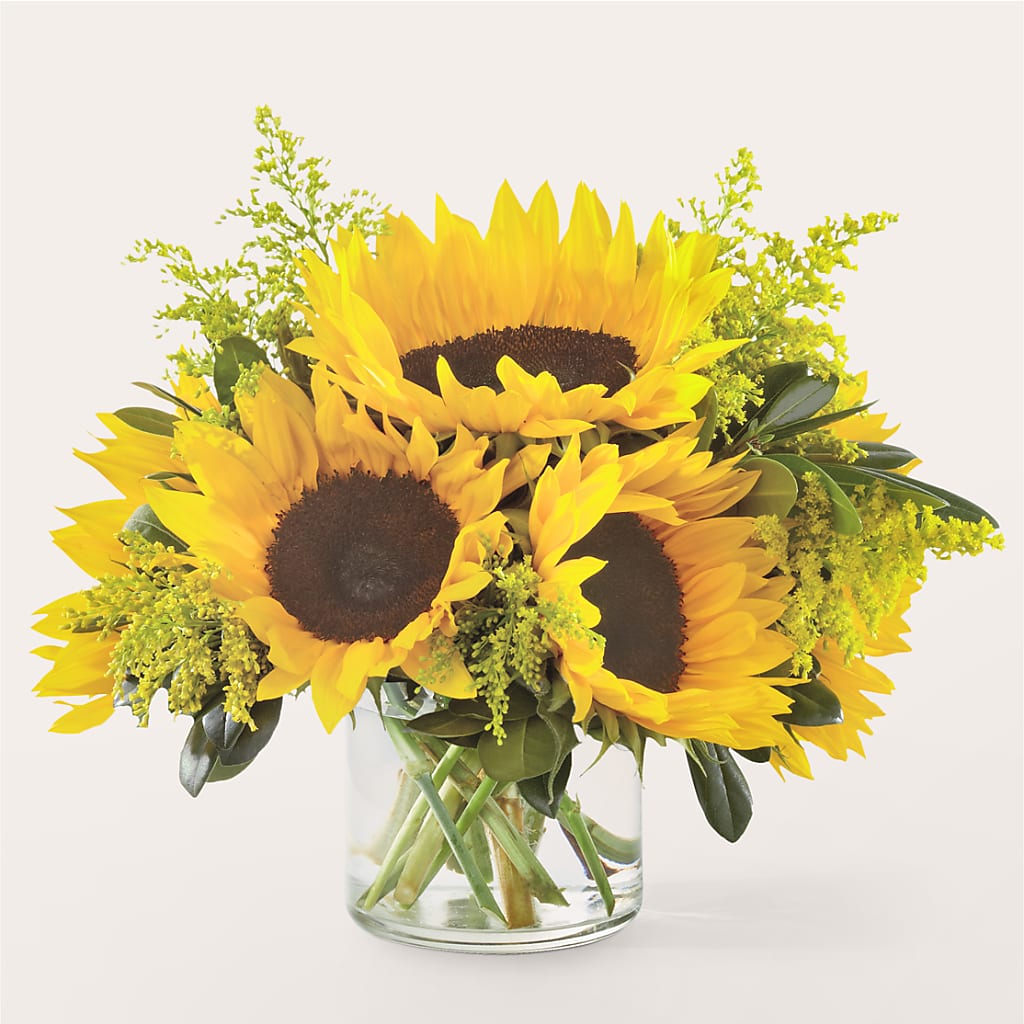 Beaming Sunflower Bouquet – FARFANS FLOWERS & DECORATIONS LLC, Frederick MD