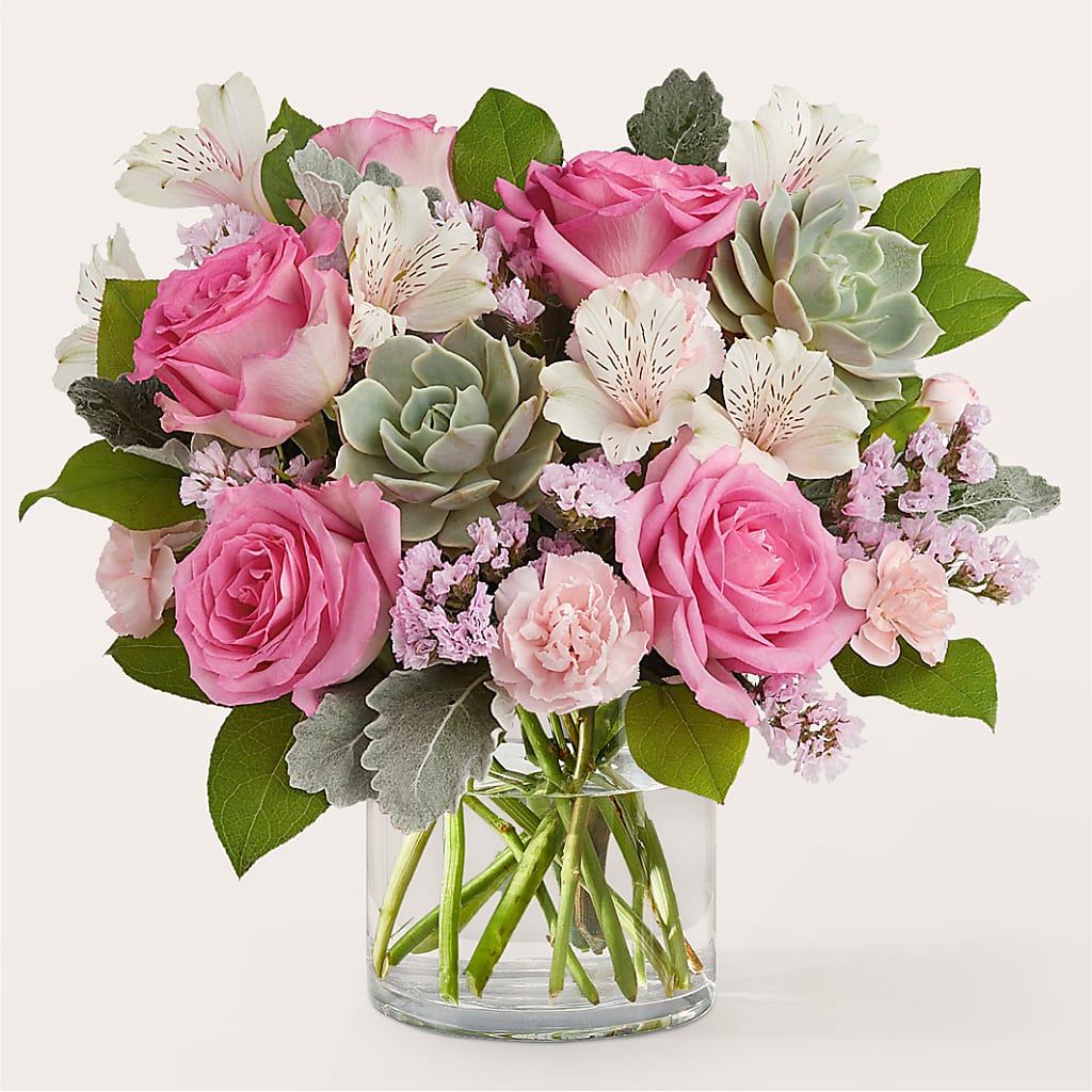 Dusty Rose Bouquet – FARFANS FLOWERS & DECORATIONS LLC, Frederick MD