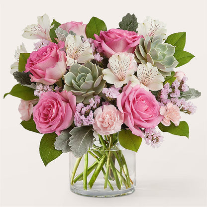 Dusty Rose Bouquet – FARFANS FLOWERS & DECORATIONS LLC, Frederick MD