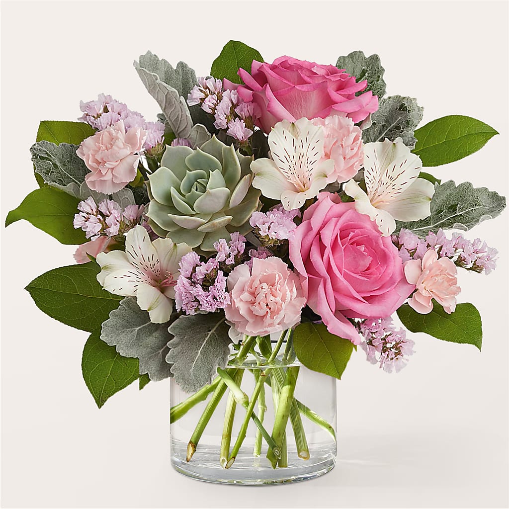 Dusty Rose Bouquet – FARFANS FLOWERS & DECORATIONS LLC, Frederick MD