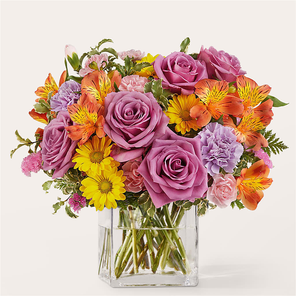 Shades of Happiness Bouquet – FARFANS FLOWERS & DECORATIONS LLC, Frederick MD