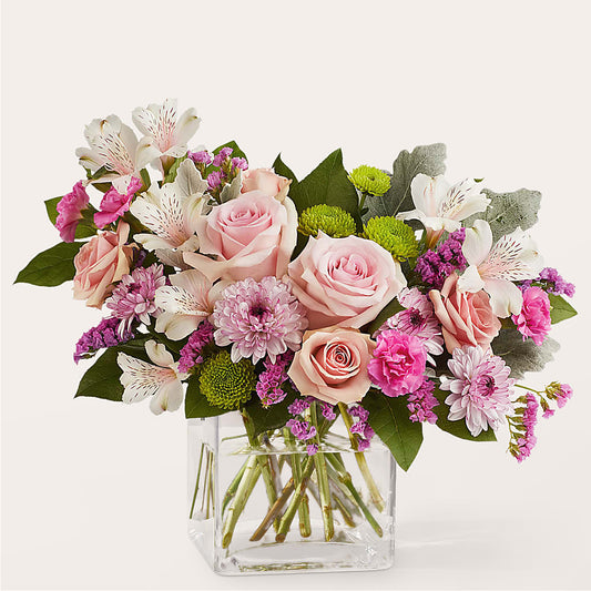 Pink Suede Bouquet – FARFANS FLOWERS & DECORATIONS LLC, Frederick MD
