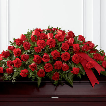 Tribute of Life Casket Spray – FARFANS FLOWERS & DECORATIONS LLC, Frederick MD