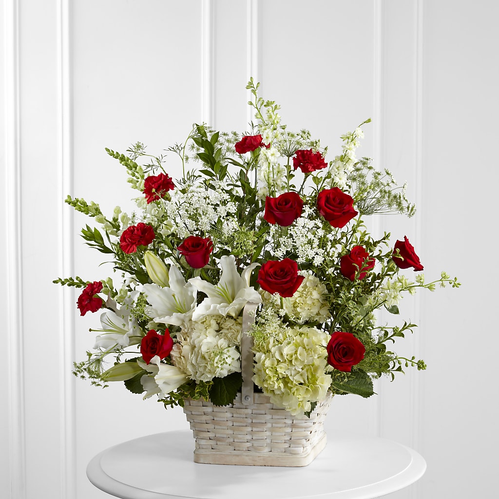 In Loving Memory Arrangement – FARFANS FLOWERS & DECORATIONS LLC, Frederick MD