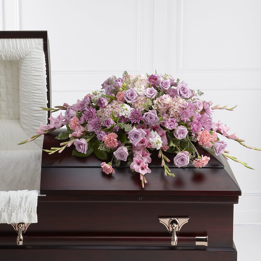 Immorata Casket Spray – FARFANS FLOWERS & DECORATIONS LLC, Frederick MD