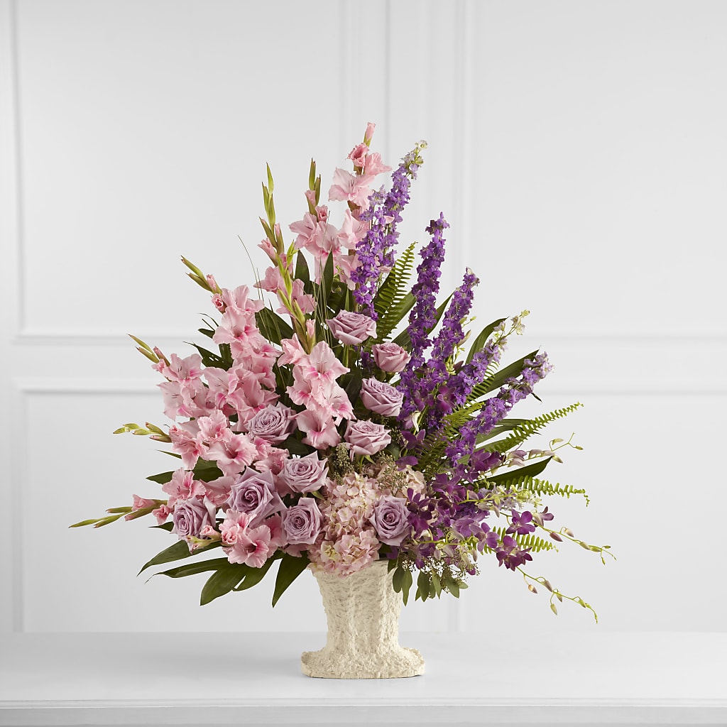 Flowing Garden Arrangement – FARFANS FLOWERS & DECORATIONS LLC, Frederick MD