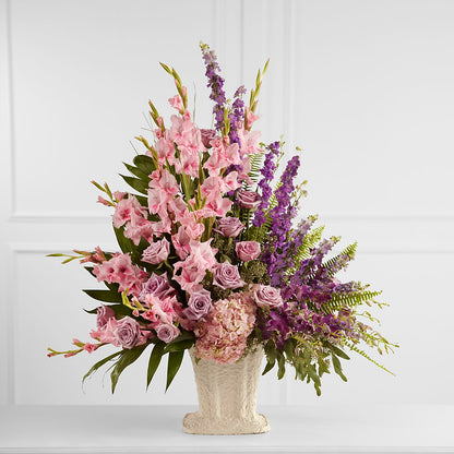 Flowing Garden Arrangement – FARFANS FLOWERS & DECORATIONS LLC, Frederick MD