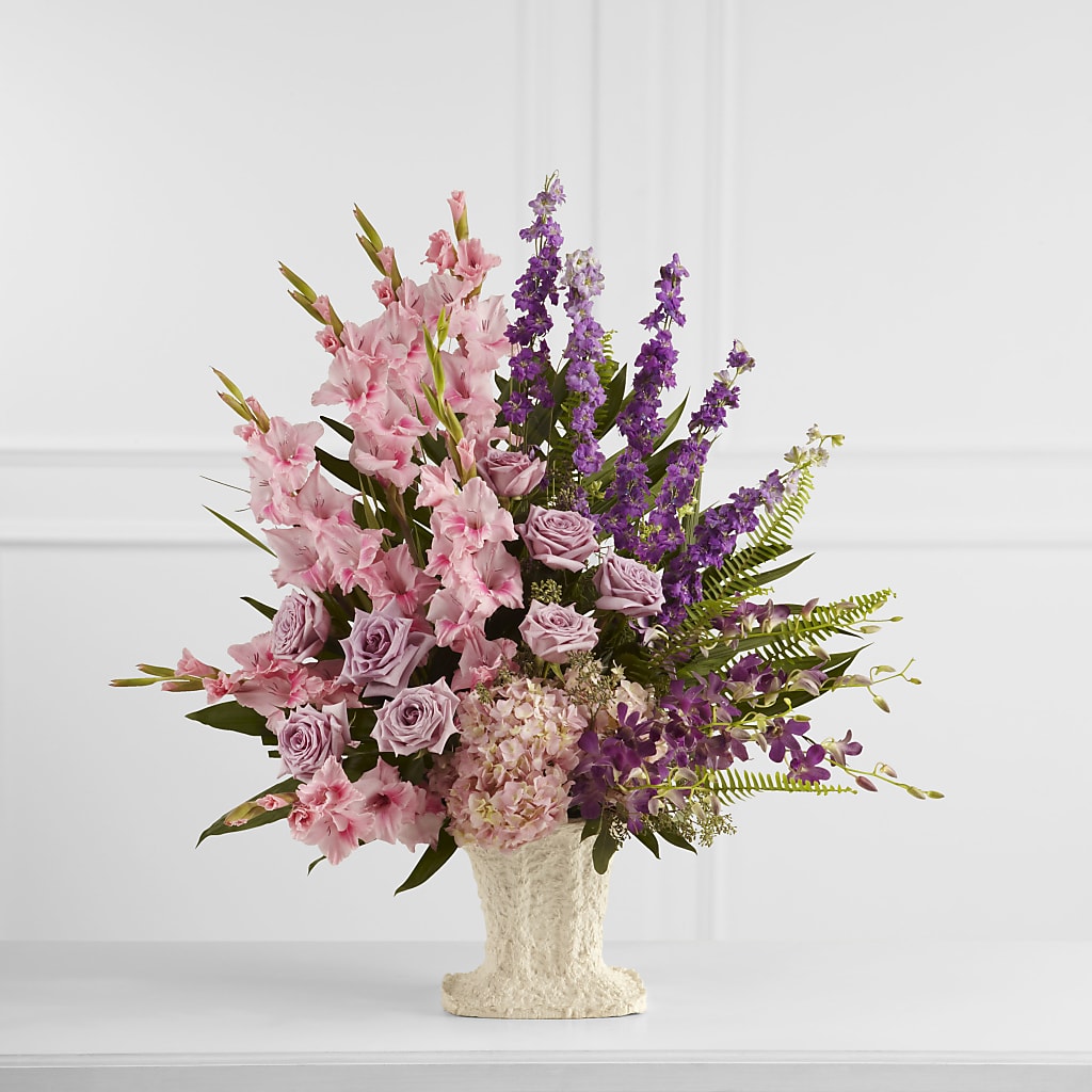 Flowing Garden Arrangement – FARFANS FLOWERS & DECORATIONS LLC, Frederick MD