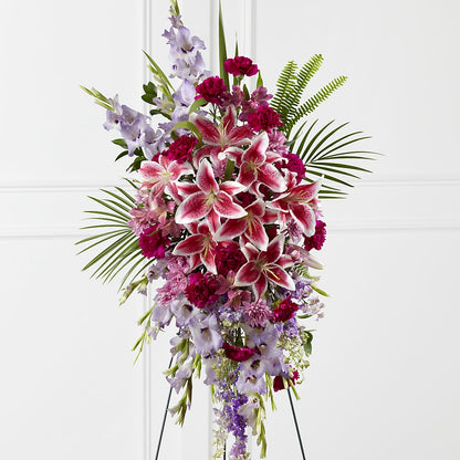 Tender Touch Standing Spray – FARFANS FLOWERS & DECORATIONS LLC, Frederick MD