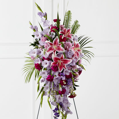 Tender Touch Standing Spray – FARFANS FLOWERS & DECORATIONS LLC, Frederick MD