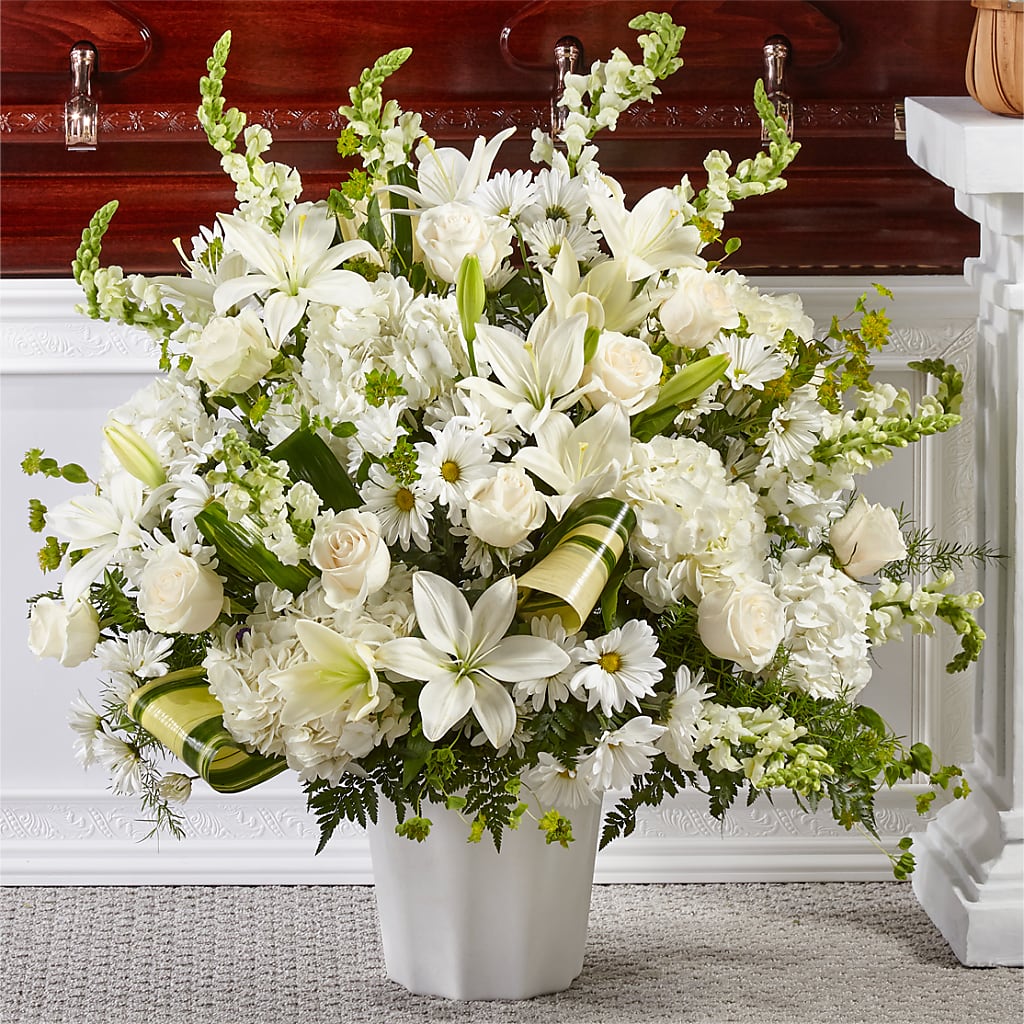 Thoughts of Tranquility Floor Basket – FARFANS FLOWERS & DECORATIONS LLC, Frederick MD