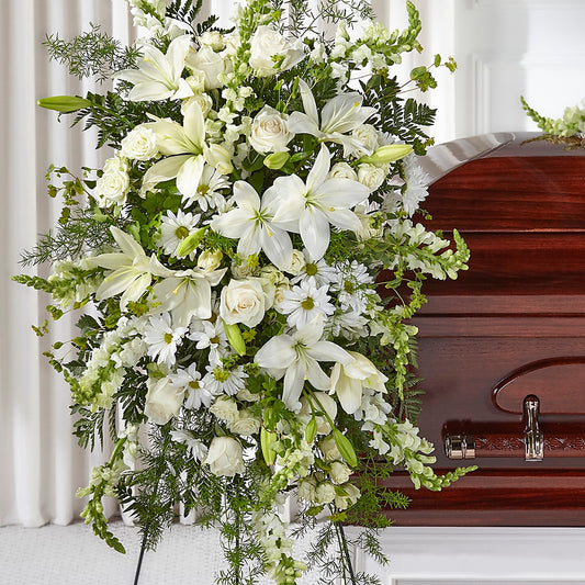 Loving Thoughts Standing Spray – FARFANS FLOWERS & DECORATIONS LLC, Frederick MD