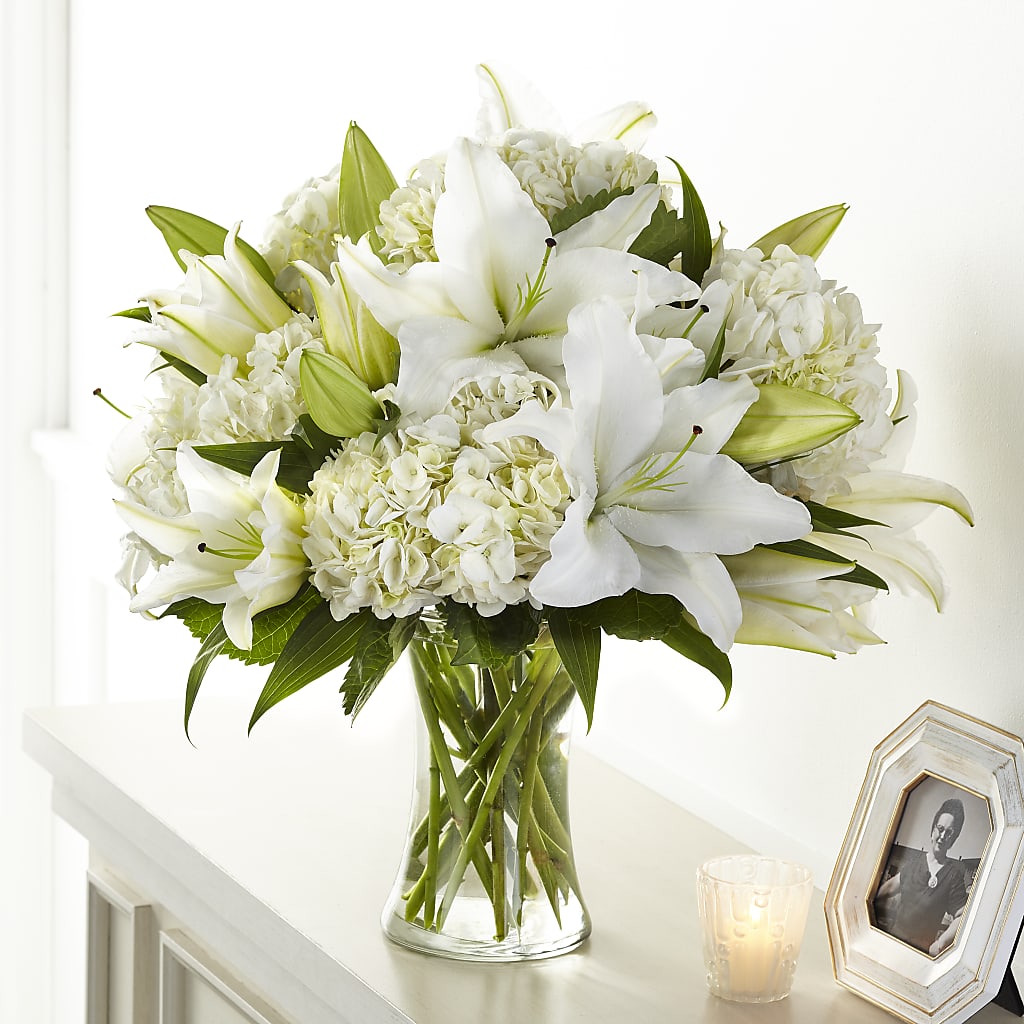 Compassionate Lily Bouquet – FARFANS FLOWERS & DECORATIONS LLC, Frederick MD