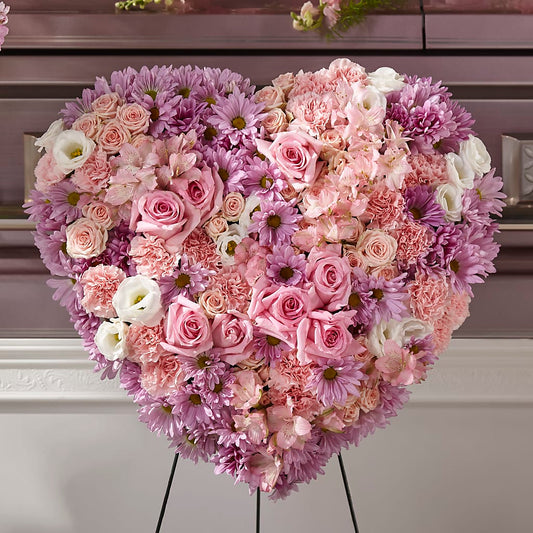 Heaven's Light Heart – FARFANS FLOWERS & DECORATIONS LLC, Frederick MD